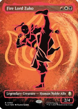 Fire Lord Zuko (Borderless Battle Pose) (TLA-360)