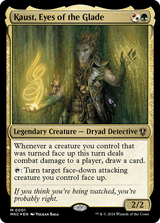 Kaust, Eyes of the Glade (MKC-001) (Foil)