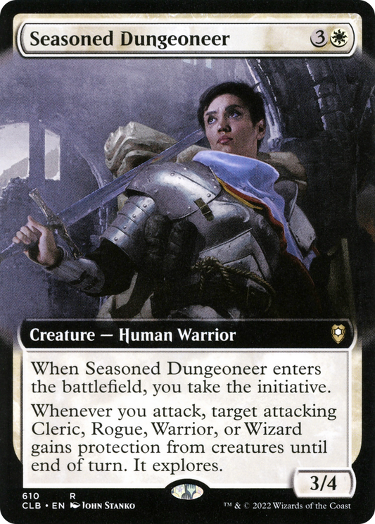 Seasoned Dungeoneer (CLB-610) (Extended Art)