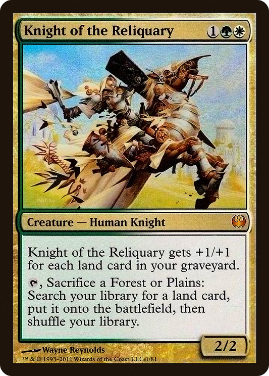 Knight of the Reliquary (DDG-001) (Foil)