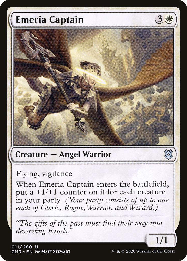 Emeria Captain (ZNR-011) (Foil)