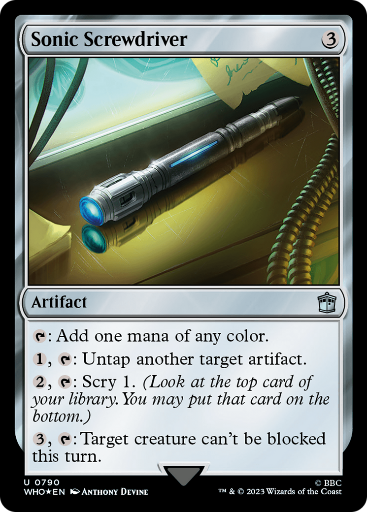 Sonic Screwdriver (WHO-790) (Surge Foil)