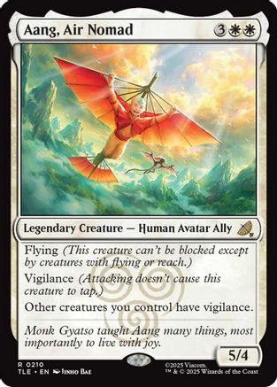 Aang, Air Nomad (TLE-210) (Foil)