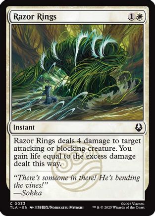 Razor Rings (TLA-033) (Foil)