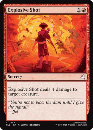 Explosive Shot (TLE-236) (Foil)