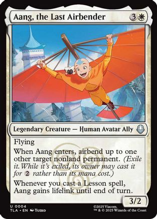 Aang, the Last Airbender (TLA-004) (Foil)