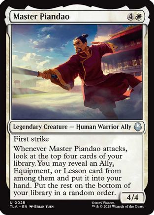 Master Piandao (TLA-028)