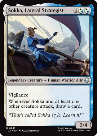 Sokka, Lateral Strategist (TLA-241) (Foil)