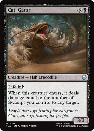 Cat-Gator (TLA-091) (Foil)