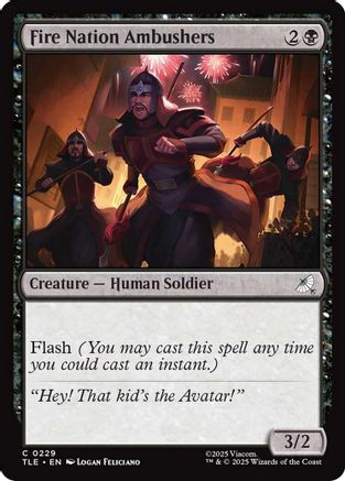 Fire Nation Ambushers (TLE-229)