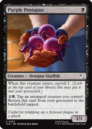 Purple Pentapus (TLE-233) (Foil)
