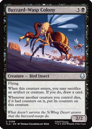 Buzzard-Wasp Colony (TLA-088) (Foil)