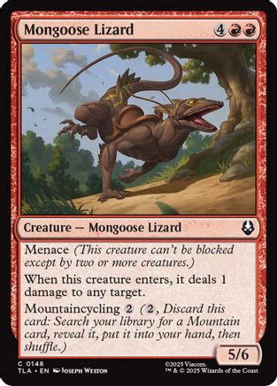 Mongoose Lizard (TLA-148)