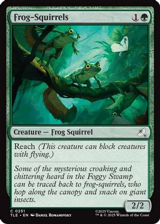 Frog-Squirrels (TLE-251) (Foil)
