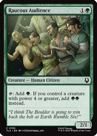 Raucous Audience (TLA-190) (Foil)