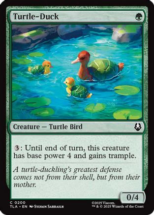 Turtle-Duck (TLA-200) (Foil)