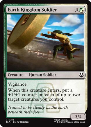 Earth Kingdom Soldier (TLA-216) (Foil)