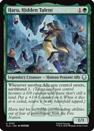 Haru, Hidden Talent (TLA-182) (Foil)