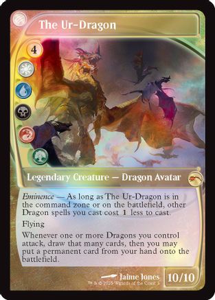 The Ur-Dragon (Retro Frame) (SLD-003) (Foil)