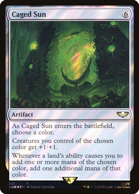 Caged Sun (40K-231★) (Surge Foil)