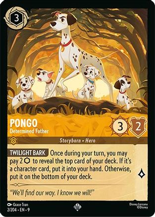 Pongo - Determined Father (9-002) (Cold Foil)