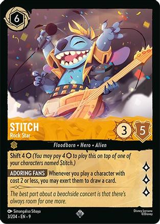 Stitch - Rock Star (9-003)