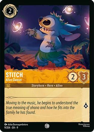 Stitch - Alien Dancer (9-009) (Cold Foil)