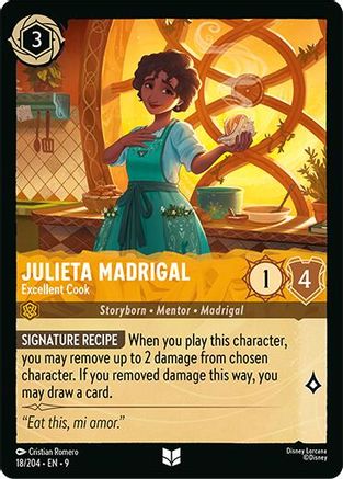 Julieta Madrigal - Excellent Cook (9-018)