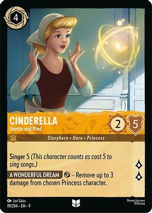 Cinderella - Gentle and Kind (9-019) (Cold Foil)