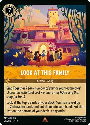 Look at This Family (9-025) (Cold Foil)