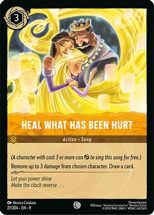 Heal What Has Been Hurt (9-027)