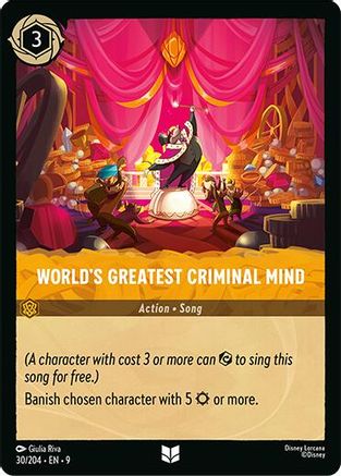 World's Greatest Criminal Mind (9-030)