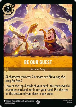 Be Our Guest (9-031) (Cold Foil)
