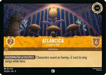 Atlantica - Concert Hall (9-034) (Cold Foil)