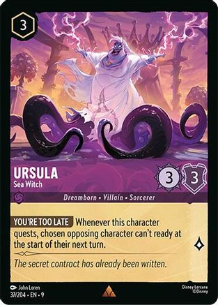 Ursula - Sea Witch (9-037)