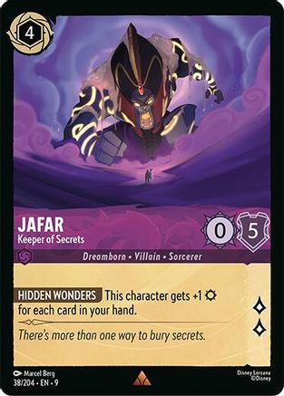 Jafar - Keeper of Secrets (9-038) (Cold Foil)