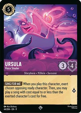 Ursula - Voice Stealer (9-044) (Cold Foil)