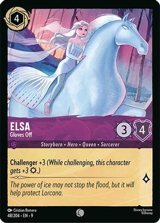 Elsa - Gloves Off (9-048) (Cold Foil)