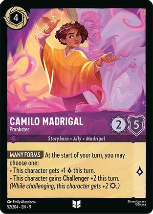 Camilo Madrigal - Prankster (9-052)