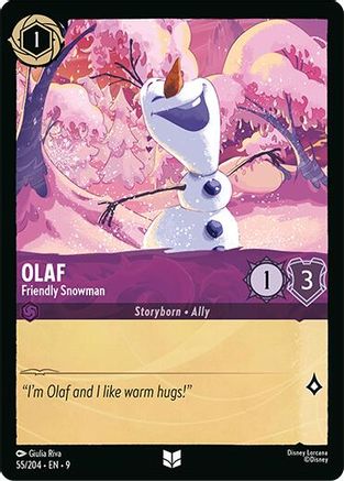 Olaf - Friendly Snowman (9-055)