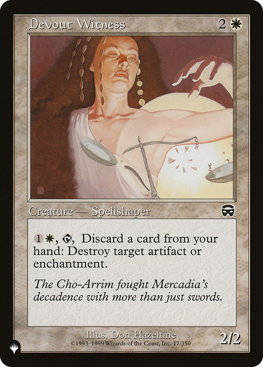 Devout Witness (LIST-MMQ-17)
