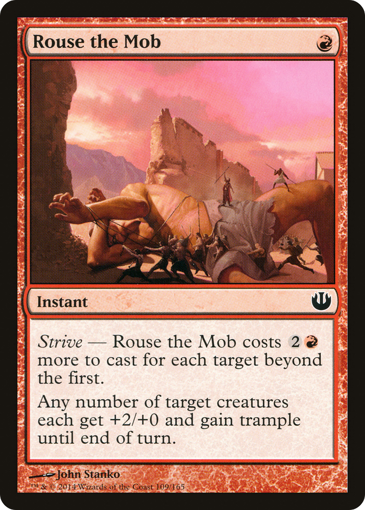 Rouse the Mob (JOU-109) (Foil)