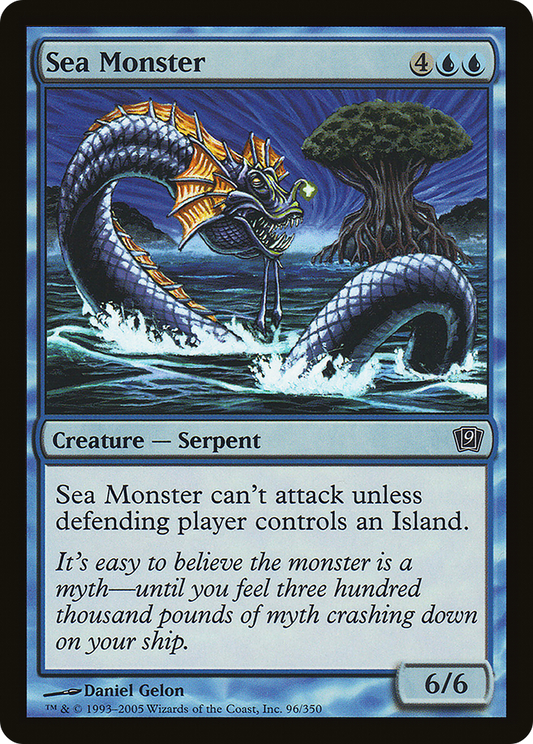 Sea Monster (9ED-96★) (Foil)
