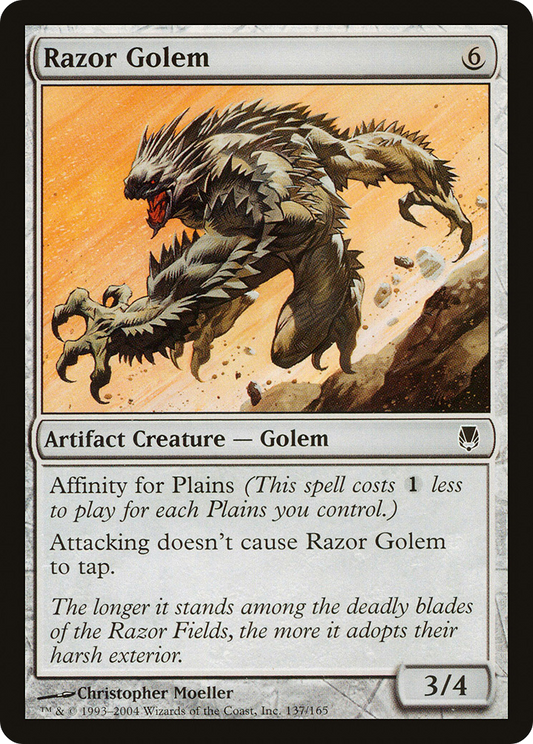 Razor Golem (DST-137) (Foil)