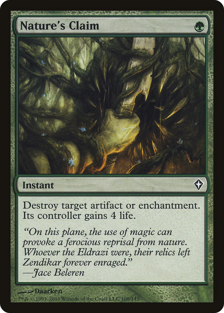 Nature's Claim (WWK-108) (Foil)