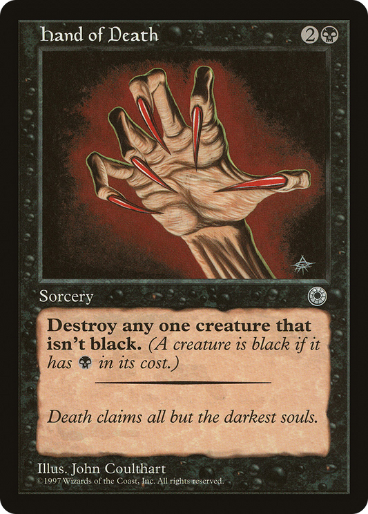 Hand of Death (POR-96†)
