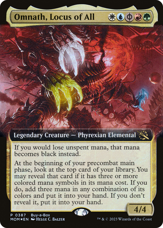 Omnath, Locus of All (BABP-387) (Extended Art) (Foil)
