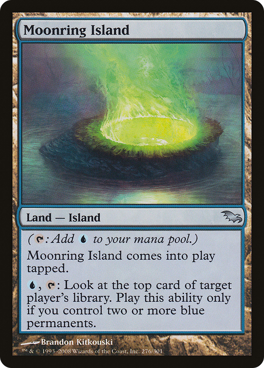 Moonring Island (SHM-276) (Foil)