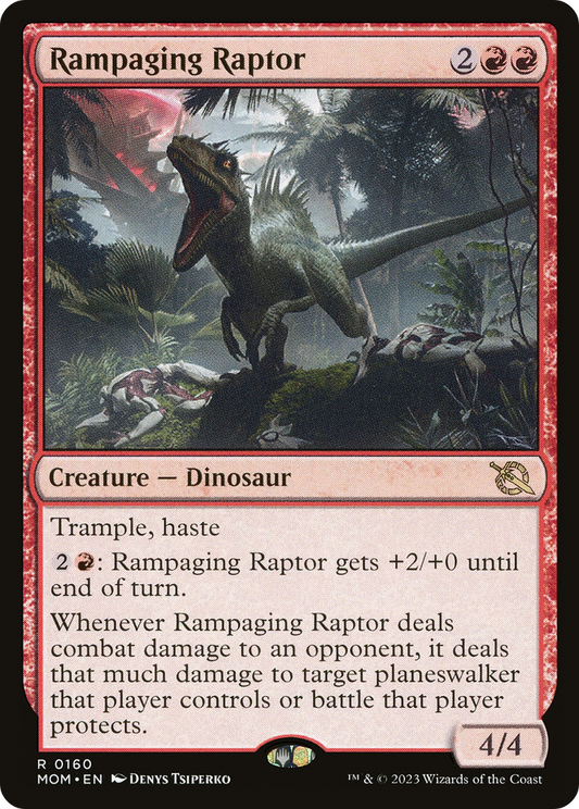 Rampaging Raptor (MOM-160) (Foil)