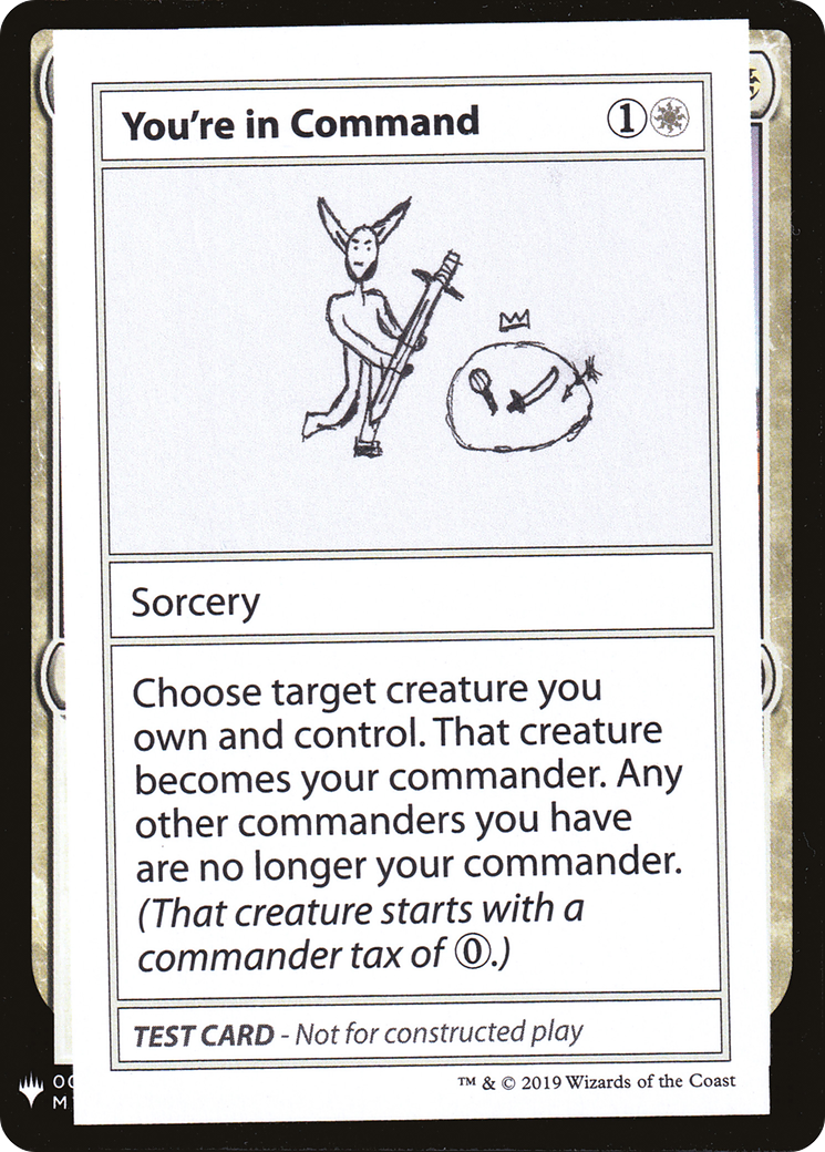 You're in Command (CMB1-015)